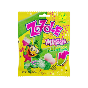Zozole saldainiai - painter green bubble gum